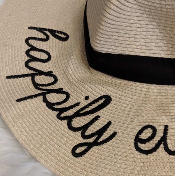 NEW Mudpie Happily Ever After Sunhat - Picture 4 of 4